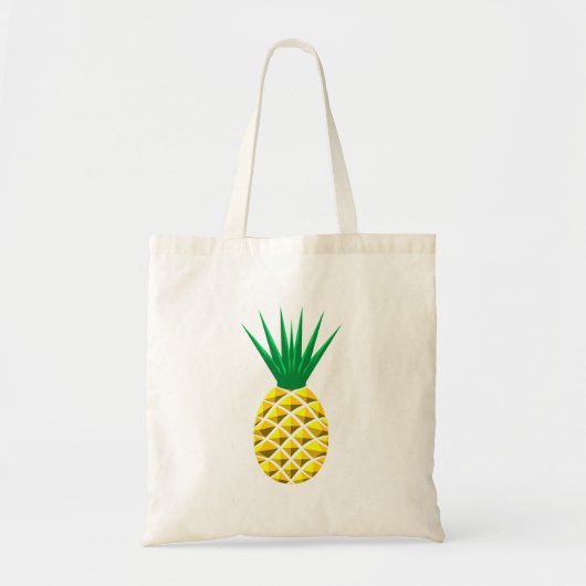 Geometrische anananas tote bag (Voorkant)