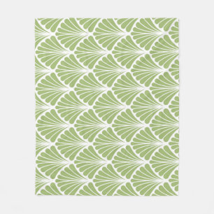Geometrische Art Deco, naadloos patroon Fleece Deken