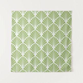 Geometrische Art Deco, naadloos patroon Wandkleed