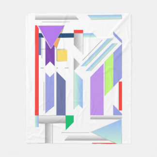 Geometrische Art print Fleece Deken