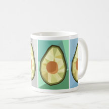 Geometrische Avocados Mok