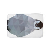 Geometrische Baby pinguïn afdrukken Badmat (Voorkant)