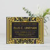 Geometrische bachelorette party Shower Invitations Kaart (Staand voorkant)