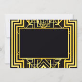 Geometrische bachelorette party Shower Invitations Kaart (Achterkant)