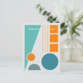 Geometrische Balans 1 Abstract ontwerp Briefkaart (Staand voorkant)