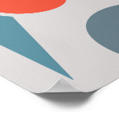 Geometrische Balans 1 Abstract ontwerp Poster (Hoek)