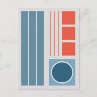Geometrische Balans 2 Abstract ontwerp Briefkaart