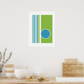 Geometrische balans 3 poster (Keuken)