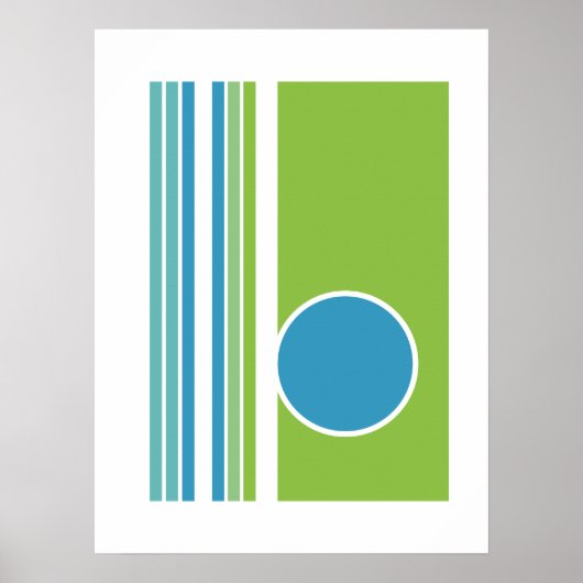 Geometrische balans 3 poster (Voorkant)