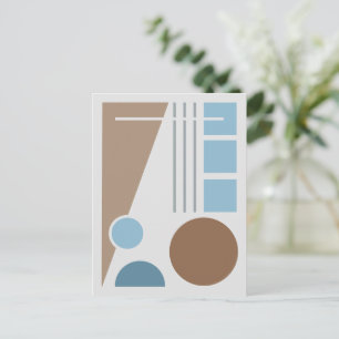 Geometrische Balans Abstract Ontwerp Briefkaart