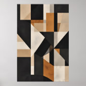 Geometrische Balans Poster (Voorkant)