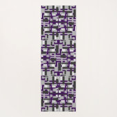 Geometrische balans Yoga Mat (Achterkant)