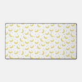 Geometrische bananen bureaumat (Voorkant)