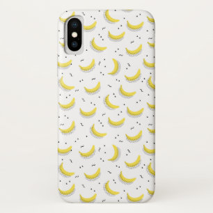 Geometrische bananen iPhone x hoesje