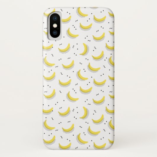 Geometrische bananen Case-Mate iPhone case (Achterkant)