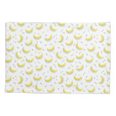 Geometrische bananen kussensloop (Achterkant-Links)