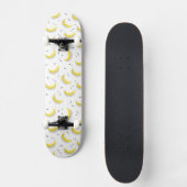 Geometrische bananen persoonlijk skateboard (Voorkant)