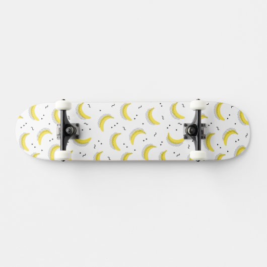 Geometrische bananen persoonlijk skateboard (Horizontaal)