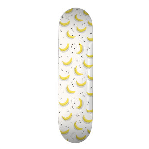 Geometrische bananen persoonlijk skateboard