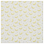 Geometrische bananen stof (Swatch)