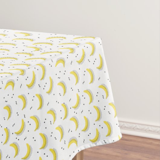 Geometrische bananen tafelkleed (Voorbeeld)