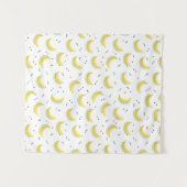 Geometrische bananen wandkleed (Voorkant (horizontaal))