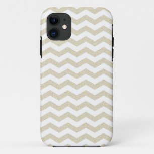 Geometrische band-chevron-hipster zigzag patroon iPhone 11 hoesje