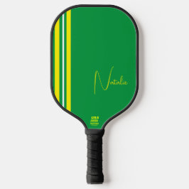 Geometrische basisvormen pickleball paddle