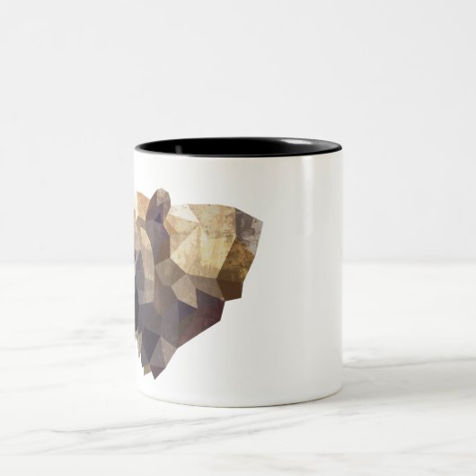 Geometrische beer mok (Center)