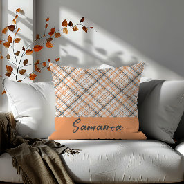 geometrische beige naam kussen