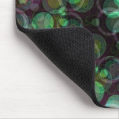 Geometrische belletjes Art Mousepad Muismat (Hoek)