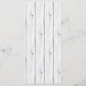 Geometrische bergen van Boho | Bruiloft Rackcard Programmakaart (Achterkant)