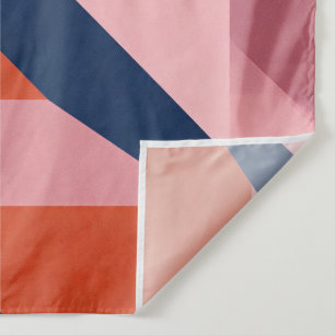 Geometrische bergketensilhouet wandkleed