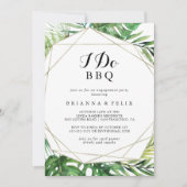 Geometrische bestemming Ik doe BBQ Engagement Part Kaart (Voorkant)