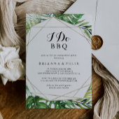 Geometrische bestemming Ik doe BBQ Engagement Part Kaart