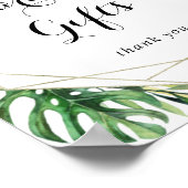 Geometrische Bestemmingskaarten en Cadeaubon Bord Poster (Hoek)