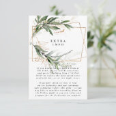 Geometrische bladluis Eucalyptus Elegant Moss Deta Informatiekaartje (Staand voorkant)