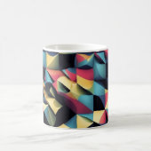 Geometrische Bliss - 3D Gestructureerde Mok (Center)