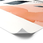 Geometrische bloei II Poster (Hoek)