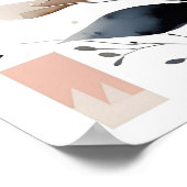 Geometrische bloei III Poster (Hoek)