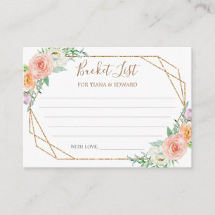 Geometrische Bloem Bruiloft Emmer Lijst Ideeën Kaa Informatiekaartje