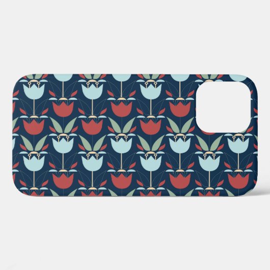 Geometrische bloem: Multi-gekleurd  Ornament Case-Mate iPhone Case (Achterkant (horizontaal))