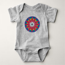 Geometrische bloem piñata mandala
