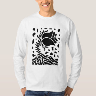 Geometrische Bloem T-shirt