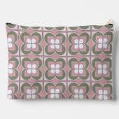 Geometrische bloemen etui (Achterkant)