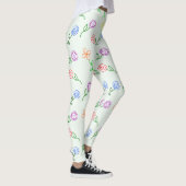 Geometrische bloemen leggings (Rechts)