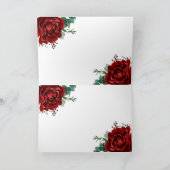 Geometrische Bloemen Merlot zal u mijn… (Binnen)