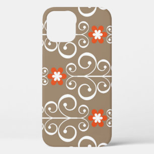 Geometrische bloemen: naadloos ontwerp Case-Mate iPhone case
