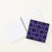 Geometrische bloemen....... notitieboek (Binnen)
