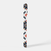 Geometrische bloemharmonie iPhone 15 case (Rechterkant)